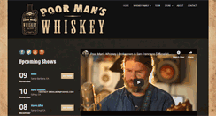 Desktop Screenshot of poormanswhiskey.com